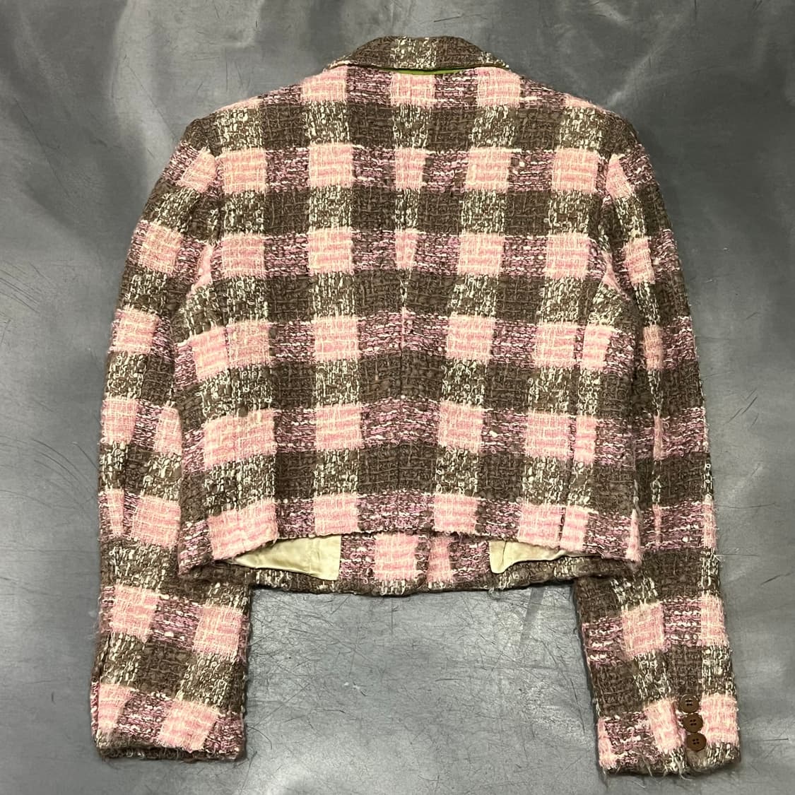  발렌티노 올리버 체크 트위드 자켓 y15793 상품이미지2