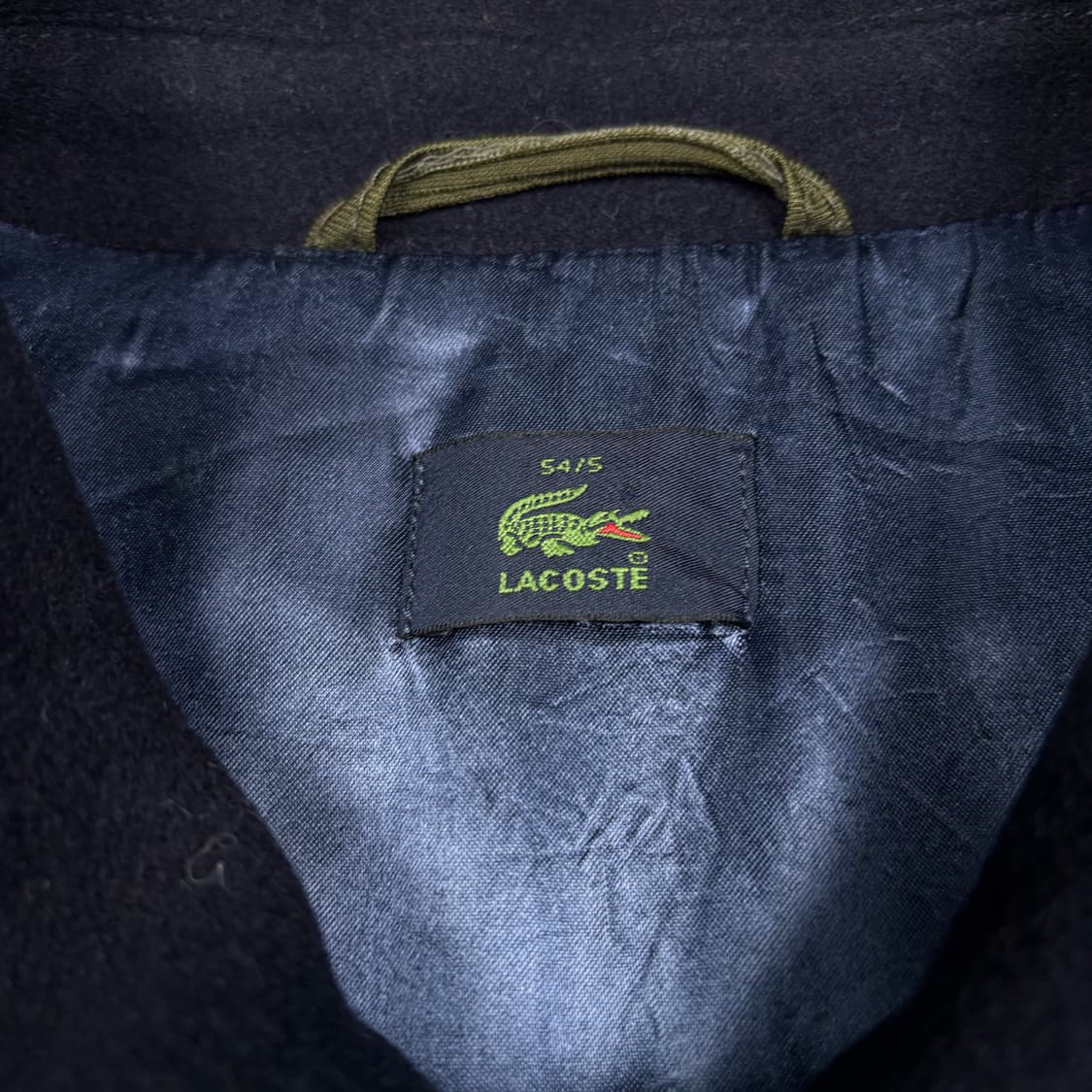 라코스테 90s 네이비 울 자켓 상품이미지3