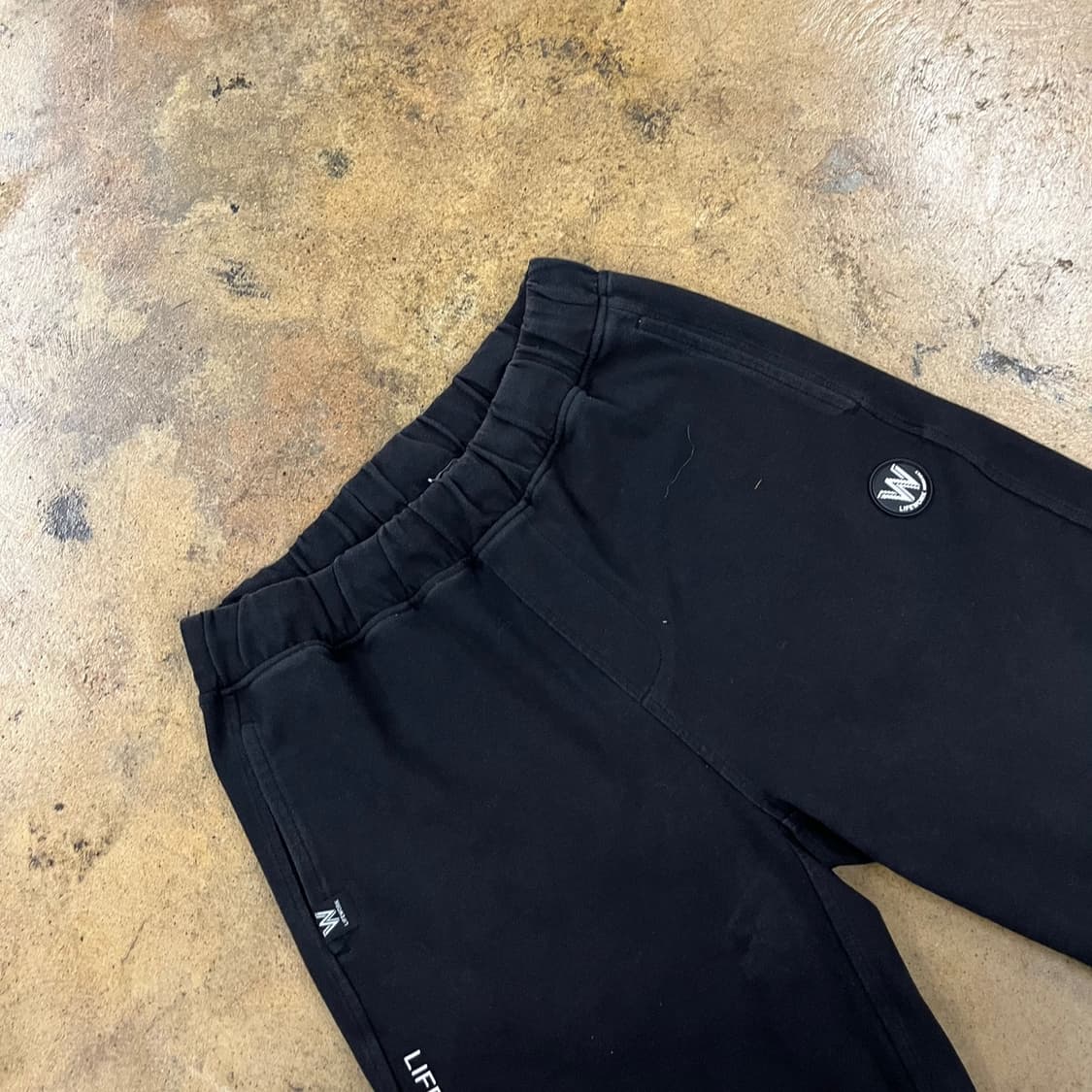 [정품/M] LIFEWORK 라이프워크 블랙 트레이닝 반바지 b10 상품이미지1