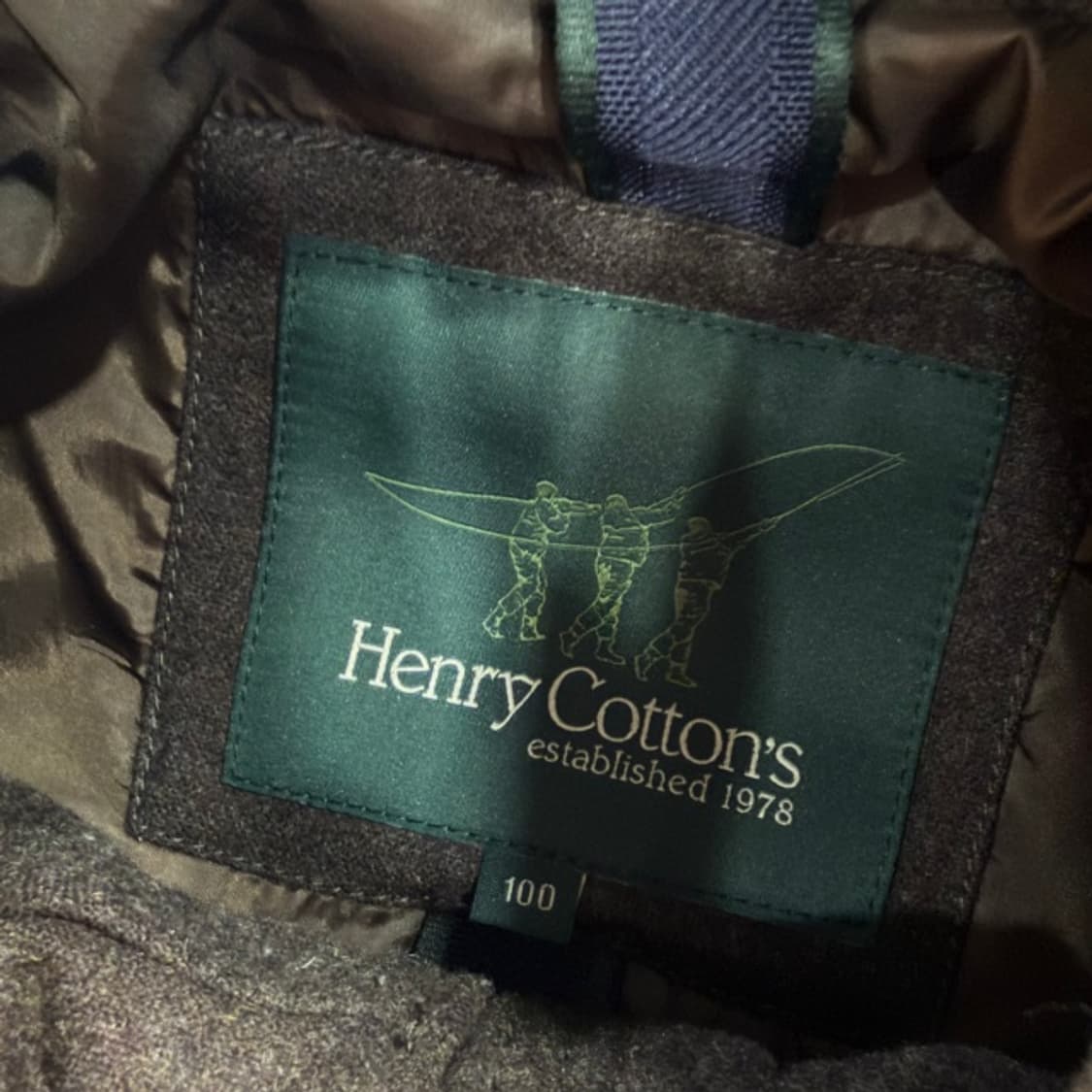 100 헨리코튼 퀄팅 자켓 상품이미지3