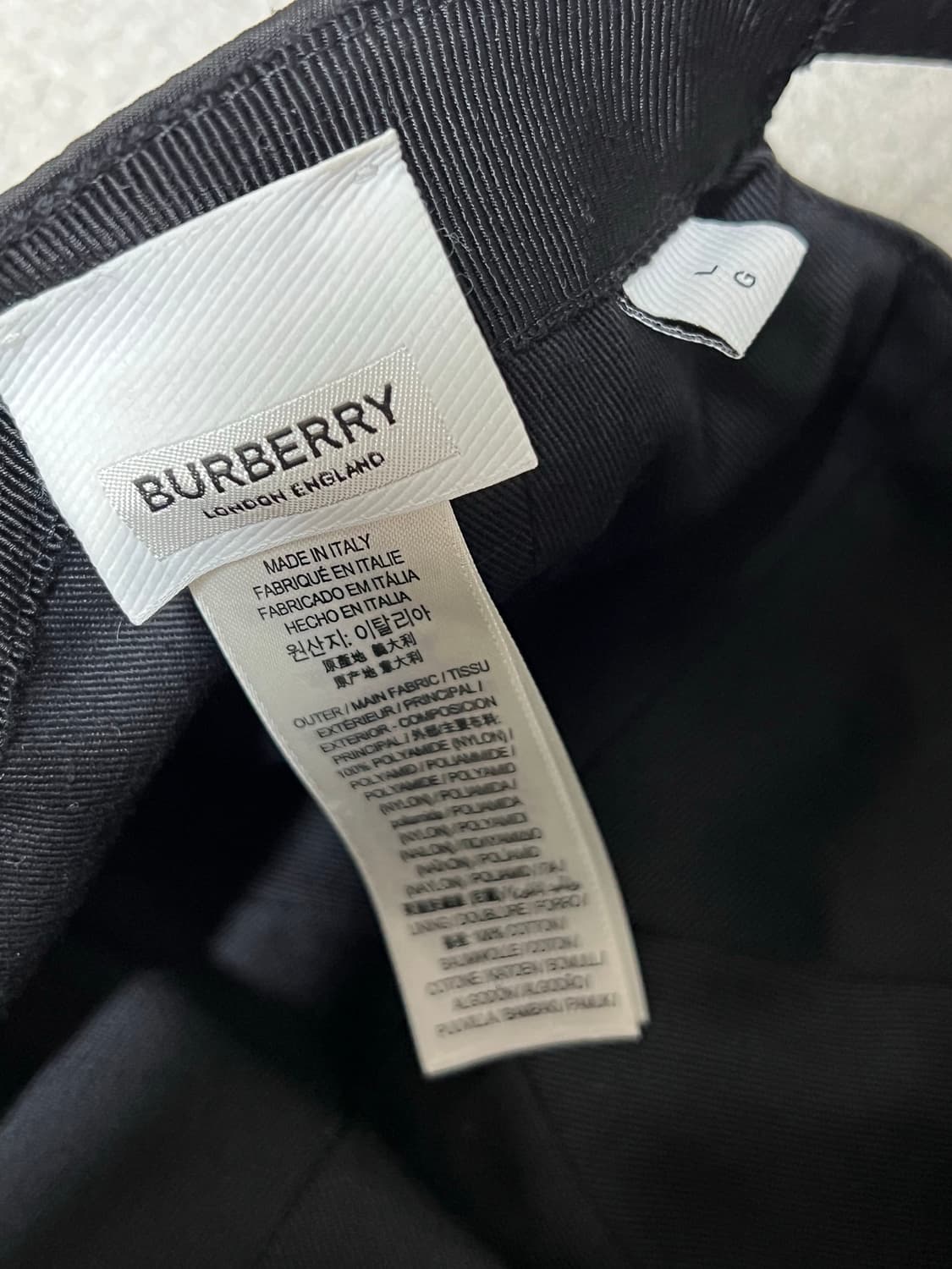 버버리 오크리프 나일론 볼캡 상품이미지5