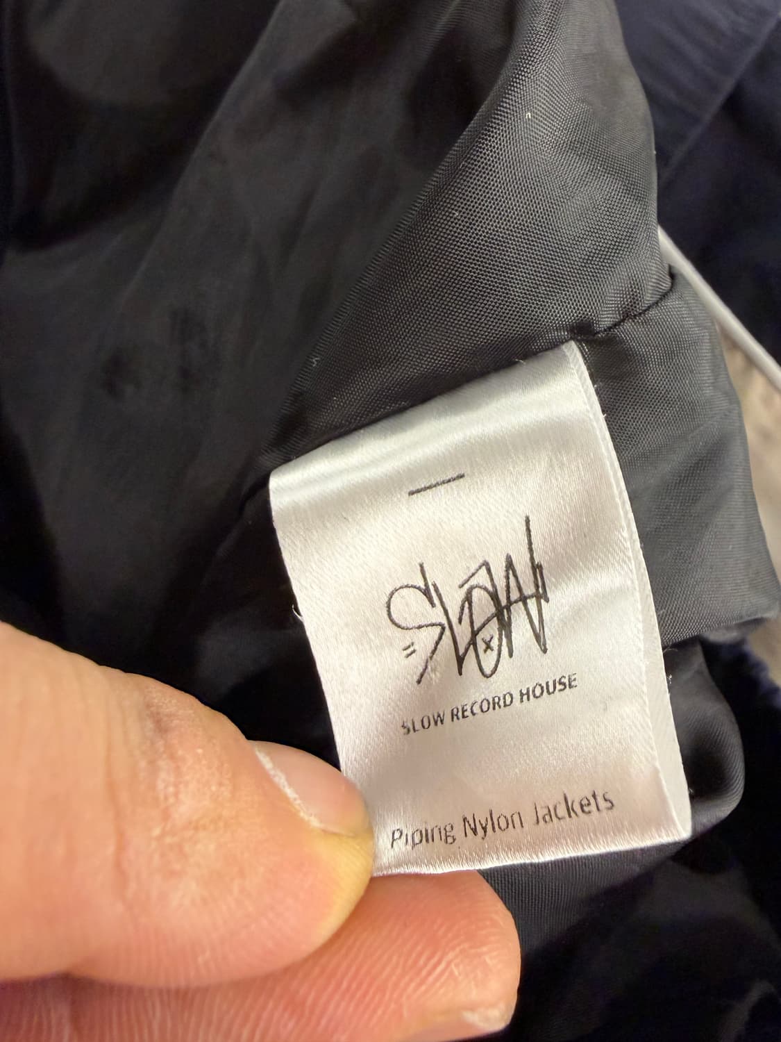 Slow Record House nylon jacket L 상품이미지8