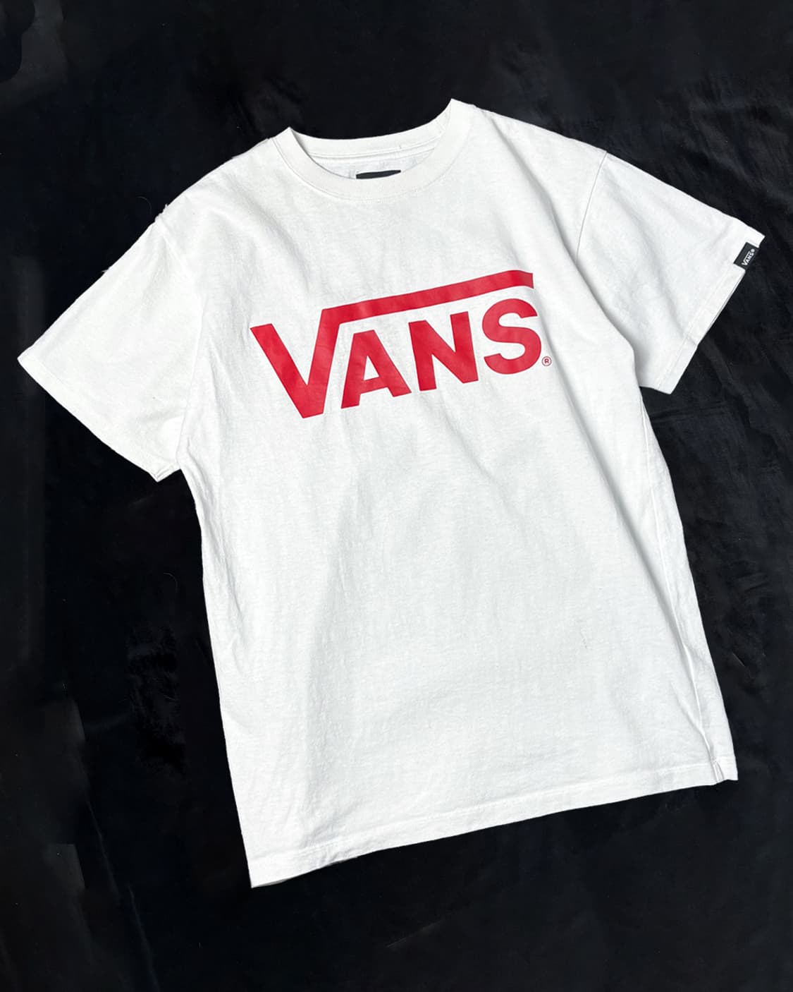 일본빈티지 VANS 로고 티셔츠 상품이미지1