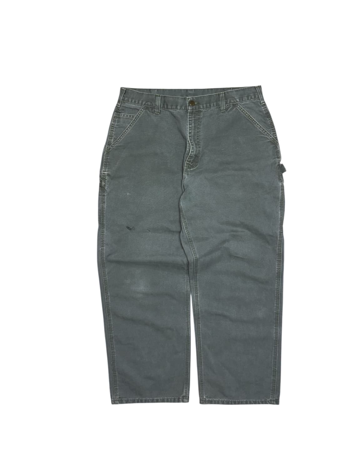 칼하트 b11 모스그린 싱글니 카펜터 워크팬츠 상품이미지1