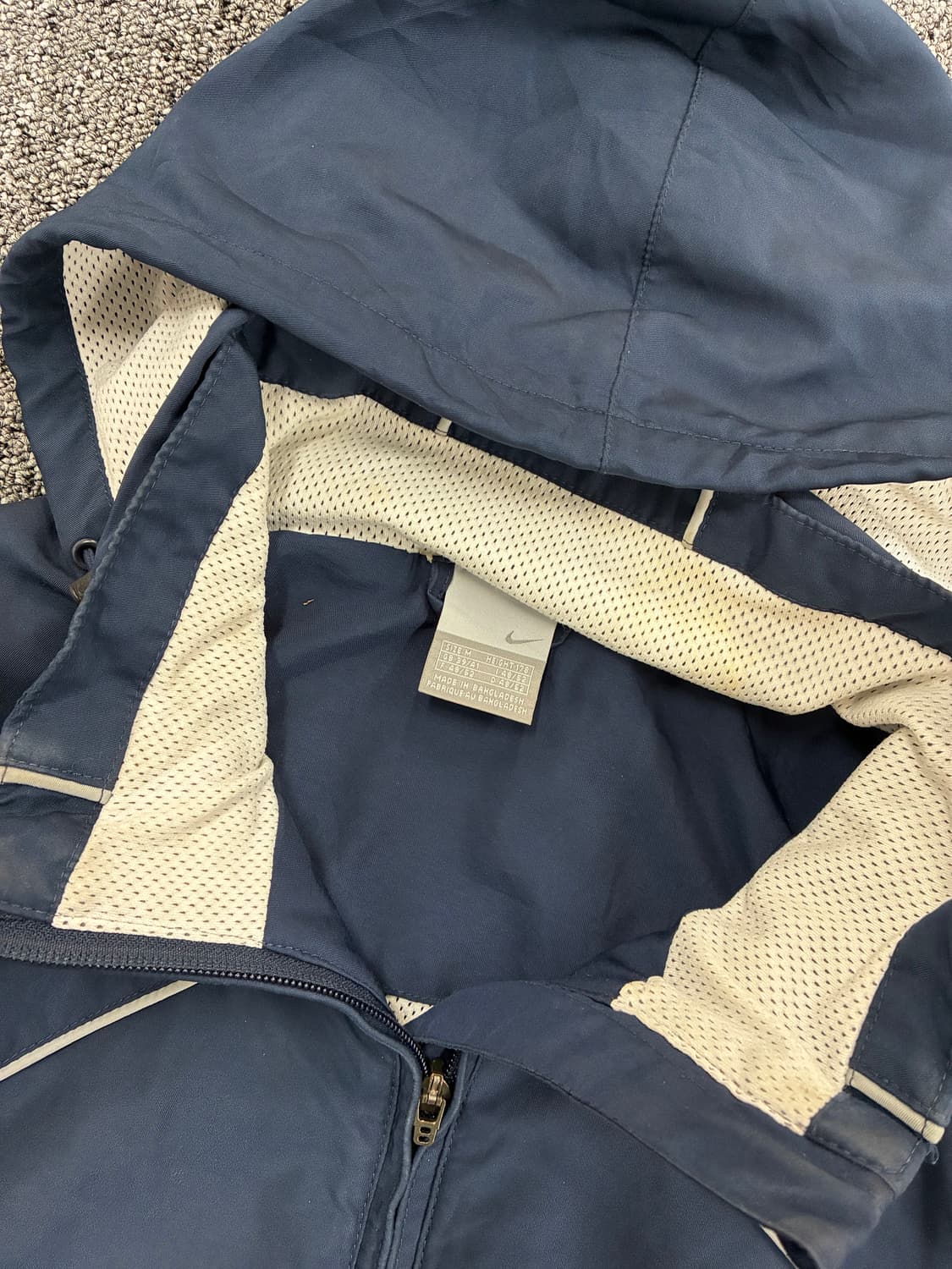 나이키 90s 네이비 바람막이 점퍼 M 상품이미지5