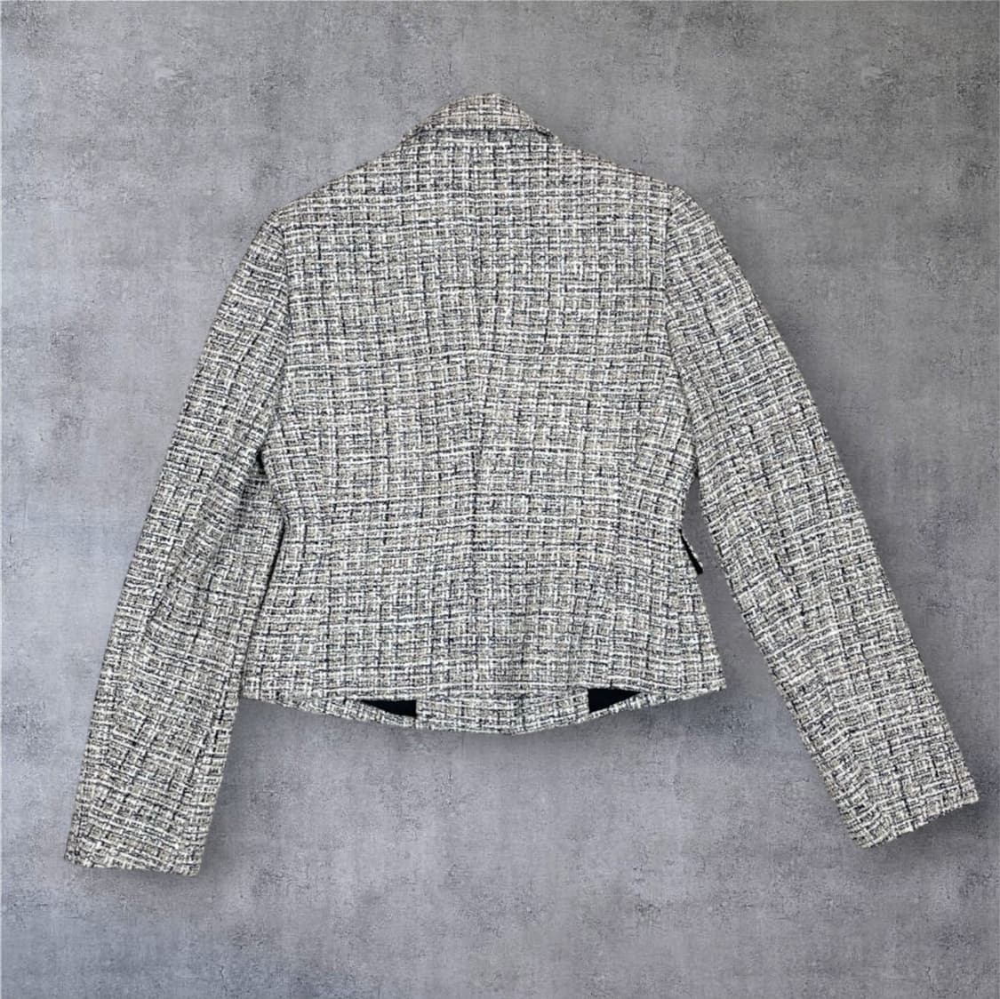 잇미샤 it MICHAA 네이비 트위드 셋업 투피스 자켓 미니스커트 상품이미지6