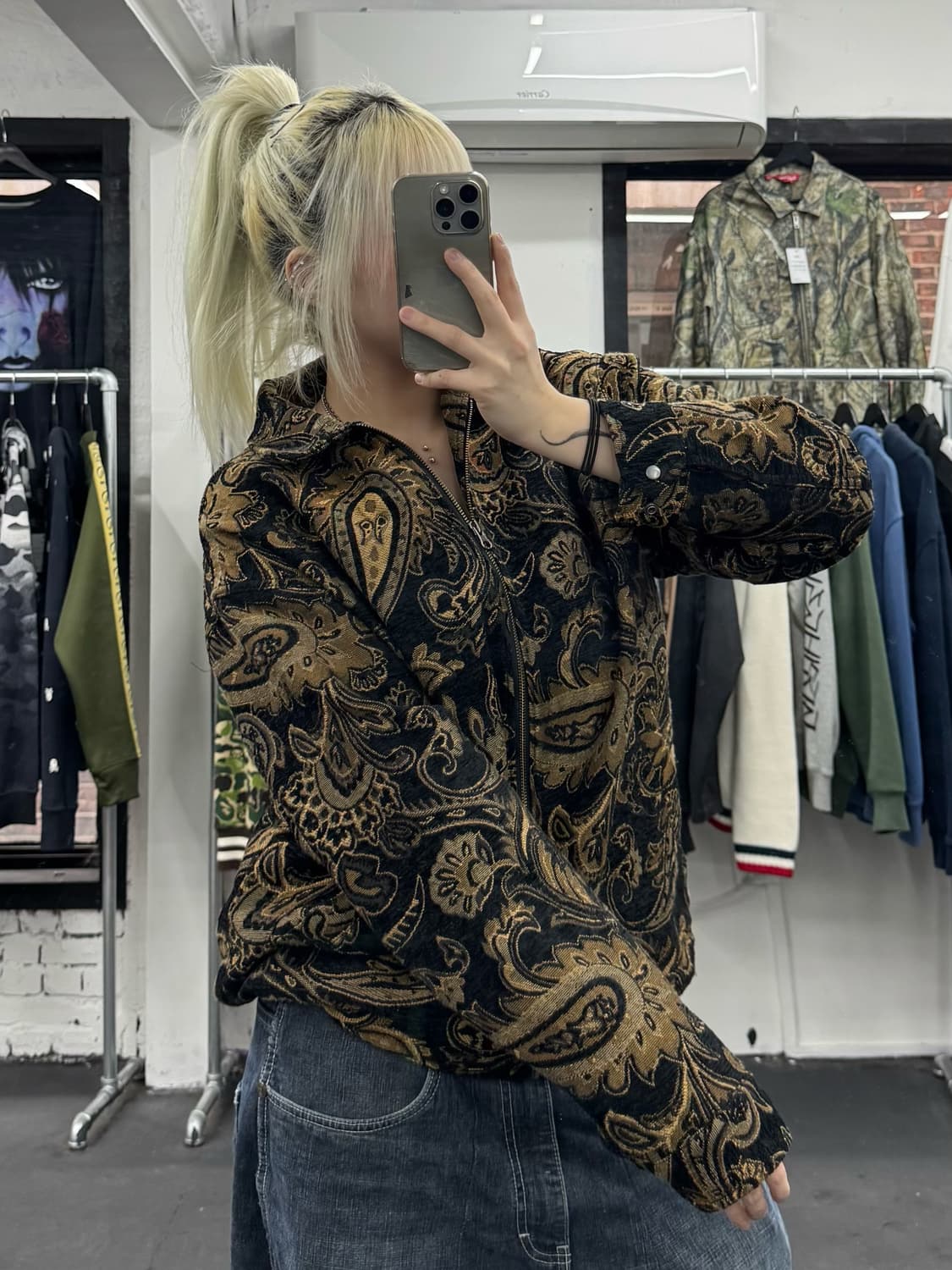 Power To The People 페이즐리 자켓 상품이미지2