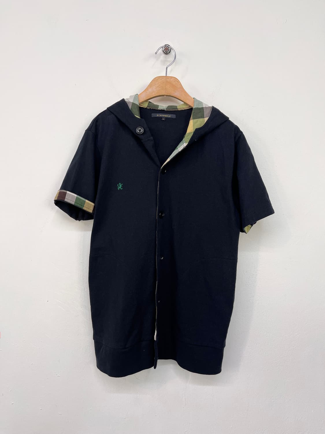  R.NEWBOLD 반팔 후드 가디건 상품이미지5