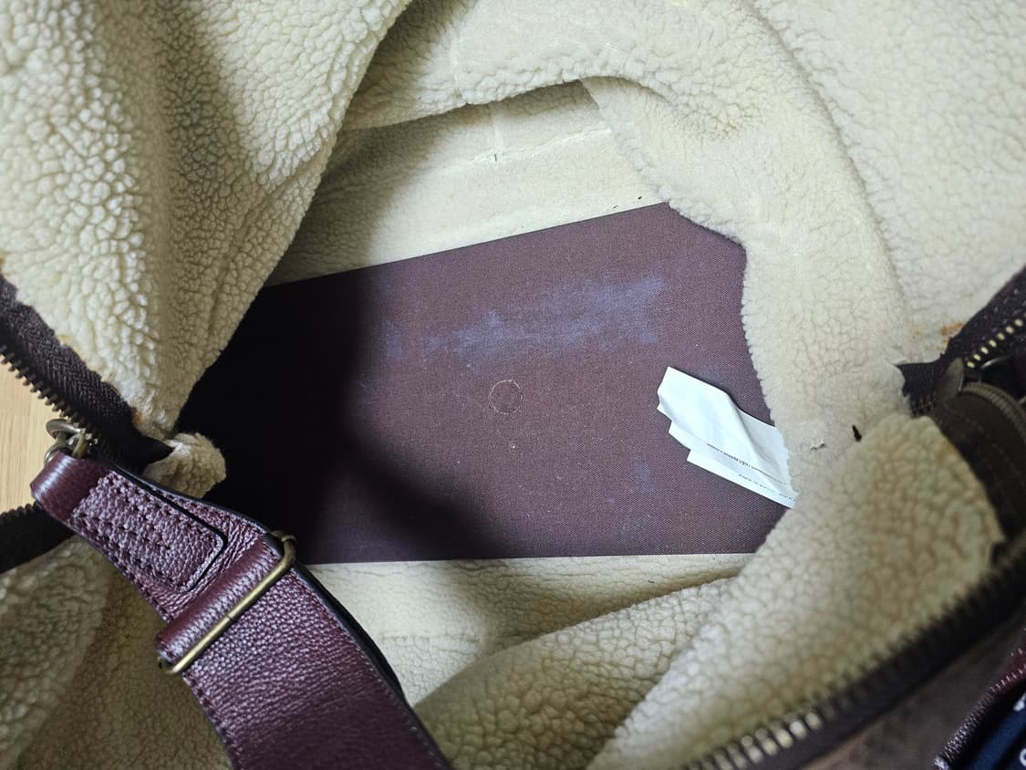 새상품 자라 한정판 무스탕 가방 상품이미지7