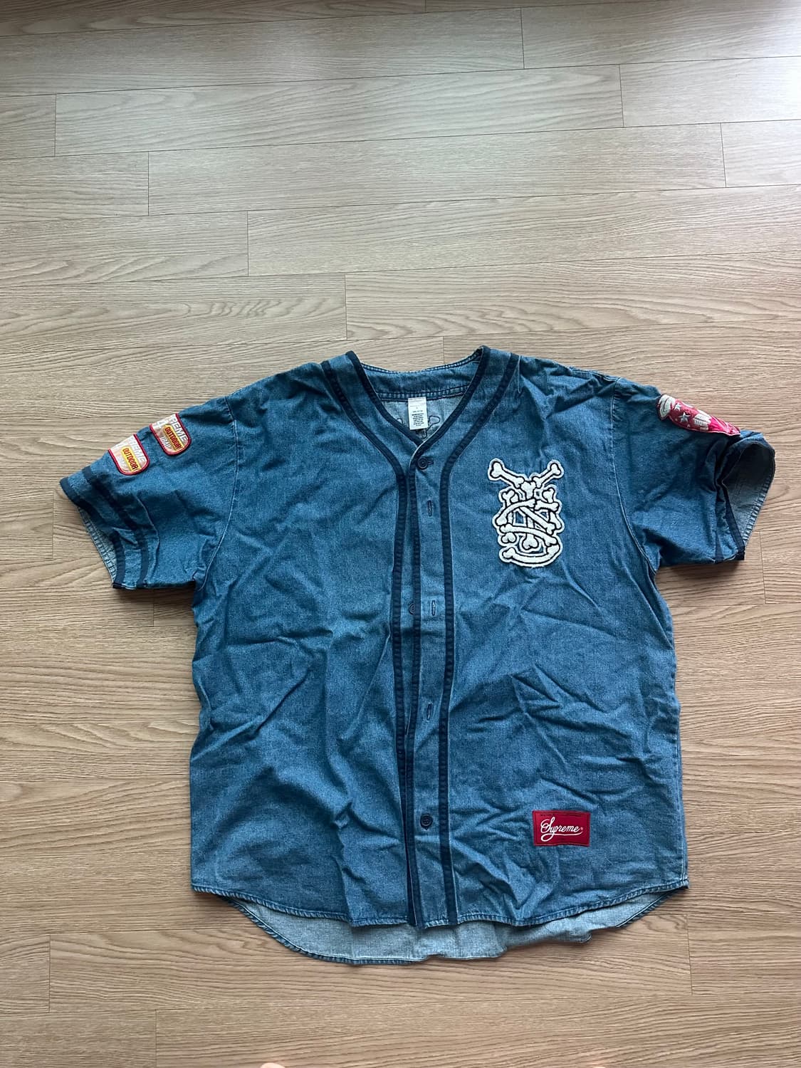 Supreme 21ss  청 야구저지  상품이미지1