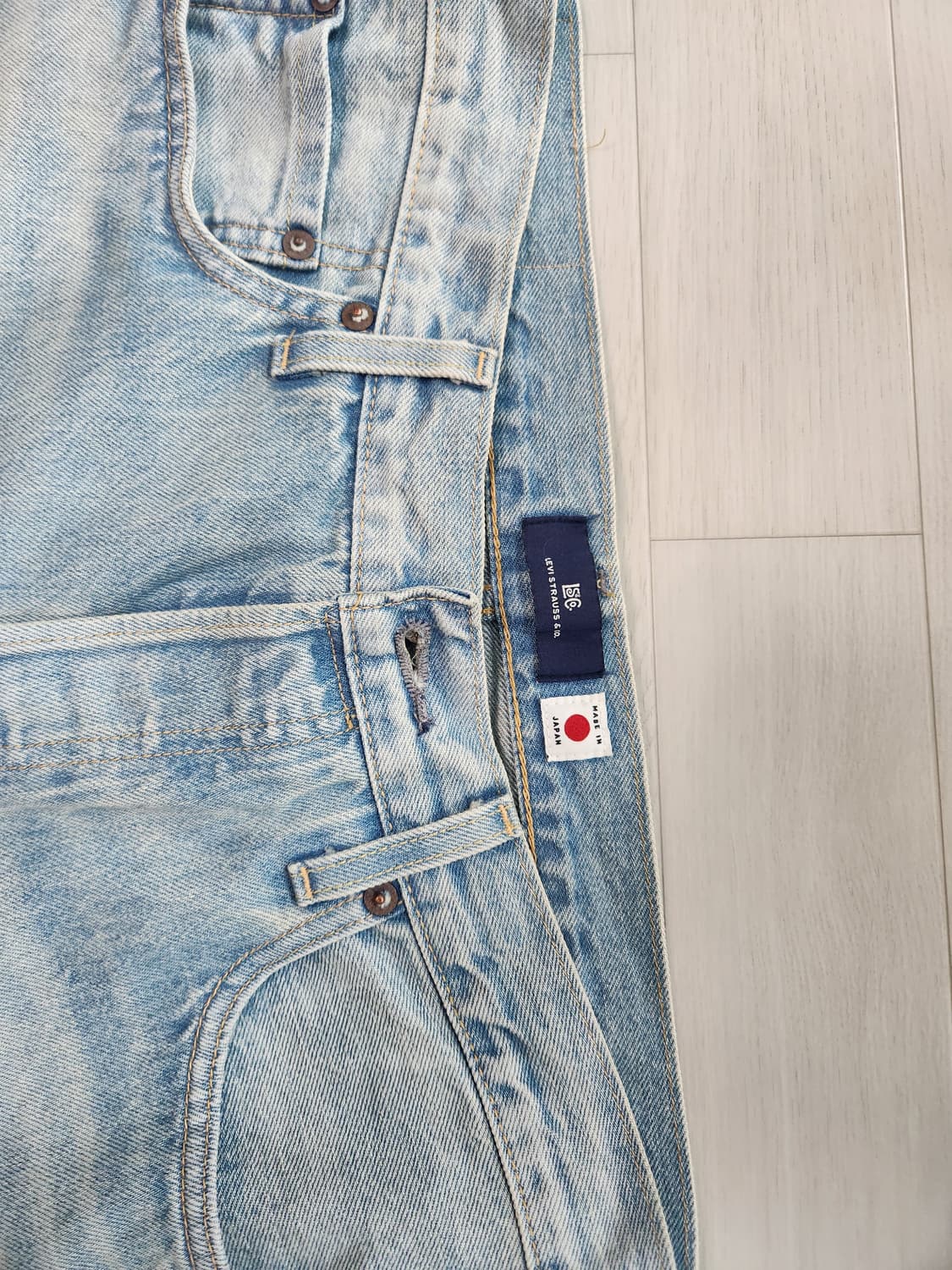 리바이스 블루탭 1980 501 32  상품이미지3