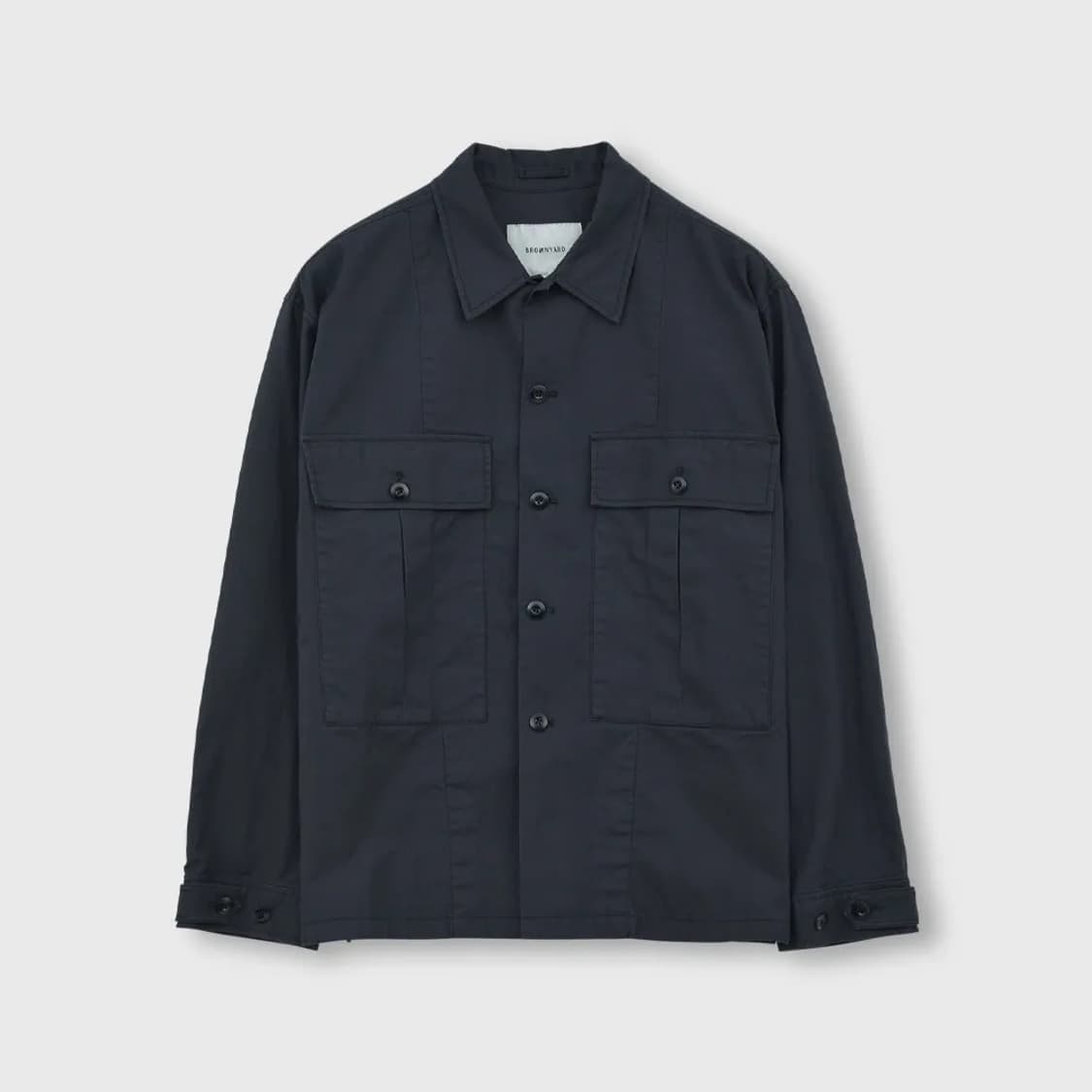 브라운야드 밀리터리 서츠 자켓 상품이미지1