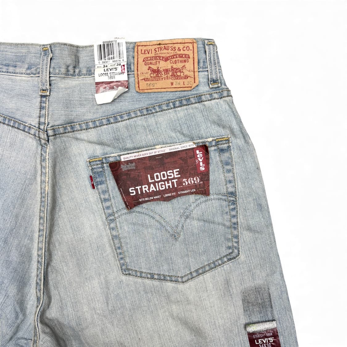 00's 리바이스 데드스탁 569 루즈 스트레이트 상품이미지4