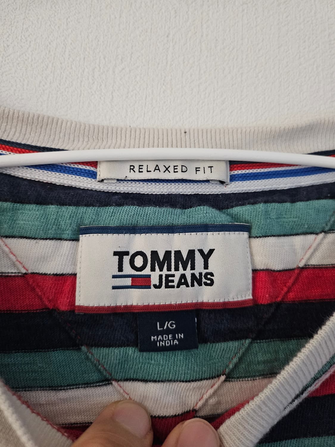 타미 Tommy jeans 스트라이프 T 상품이미지6