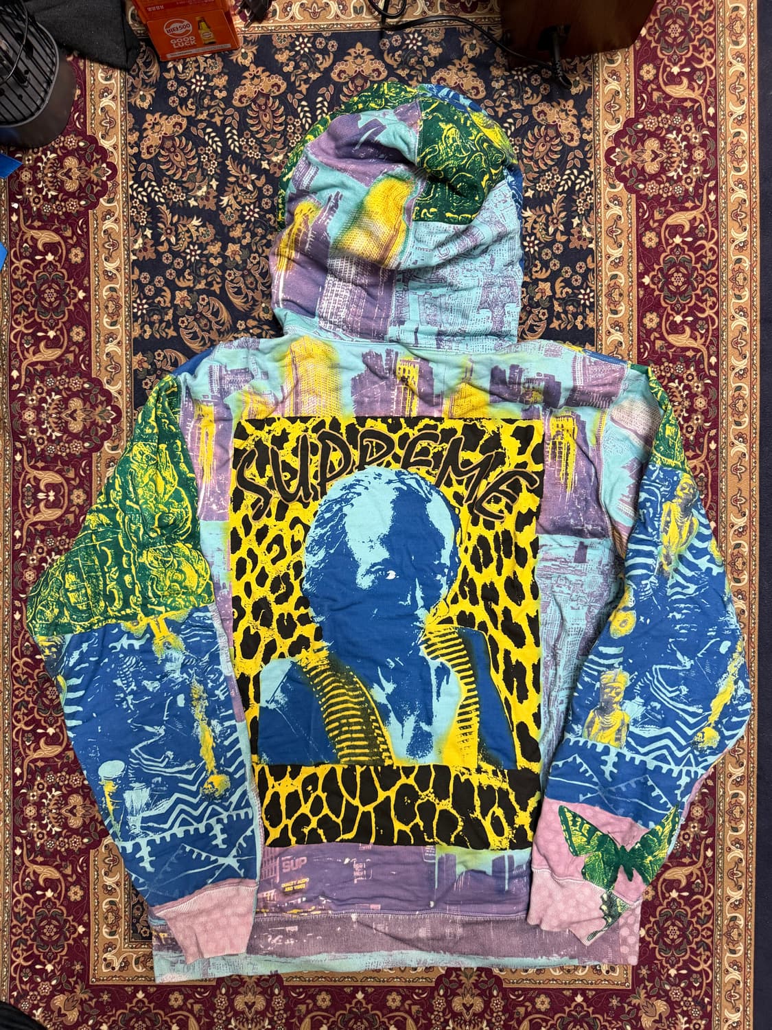 슈프림 20ss 마일스데이비스 후디 xl 상품이미지4