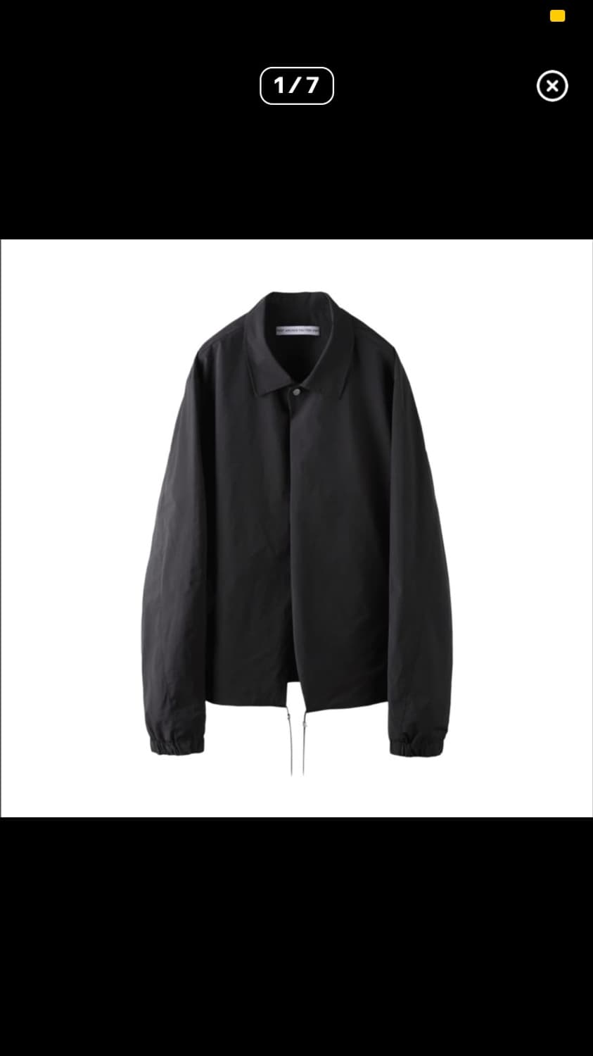 파프 8.0 코치자켓 m 상품이미지1