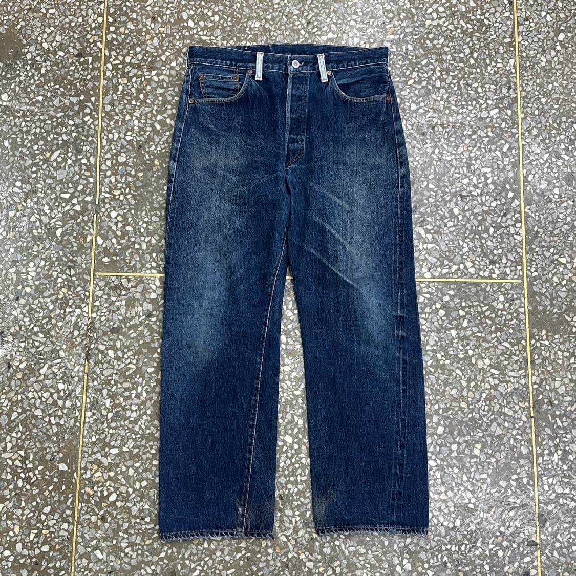 9~00s USA LVC 555 발렌시아 501XX 셀비지 진 34 상품이미지1