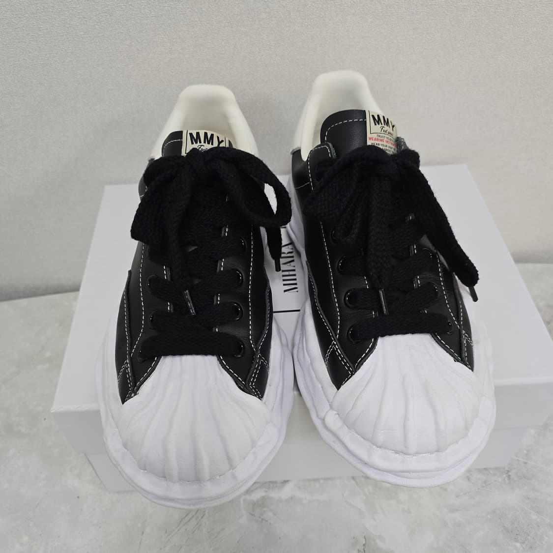 메종 미하라야스히로 블레이키 레더 스니커즈 신발 43사이즈 판매 상품이미지2