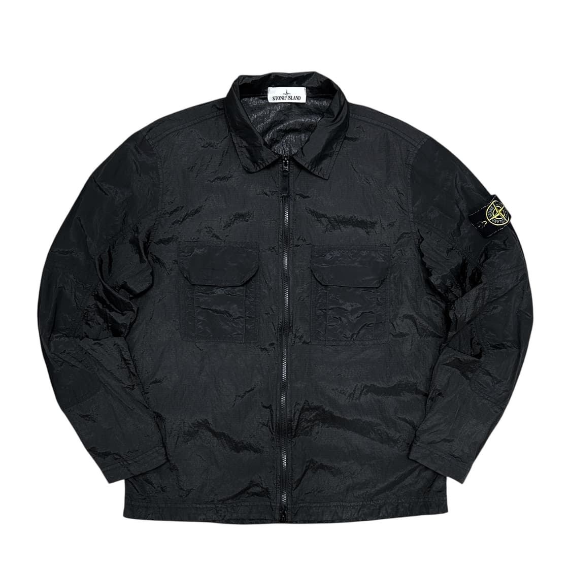 스톤아일랜드 19ss 나일론메탈 오버셔츠(M) 상품이미지1