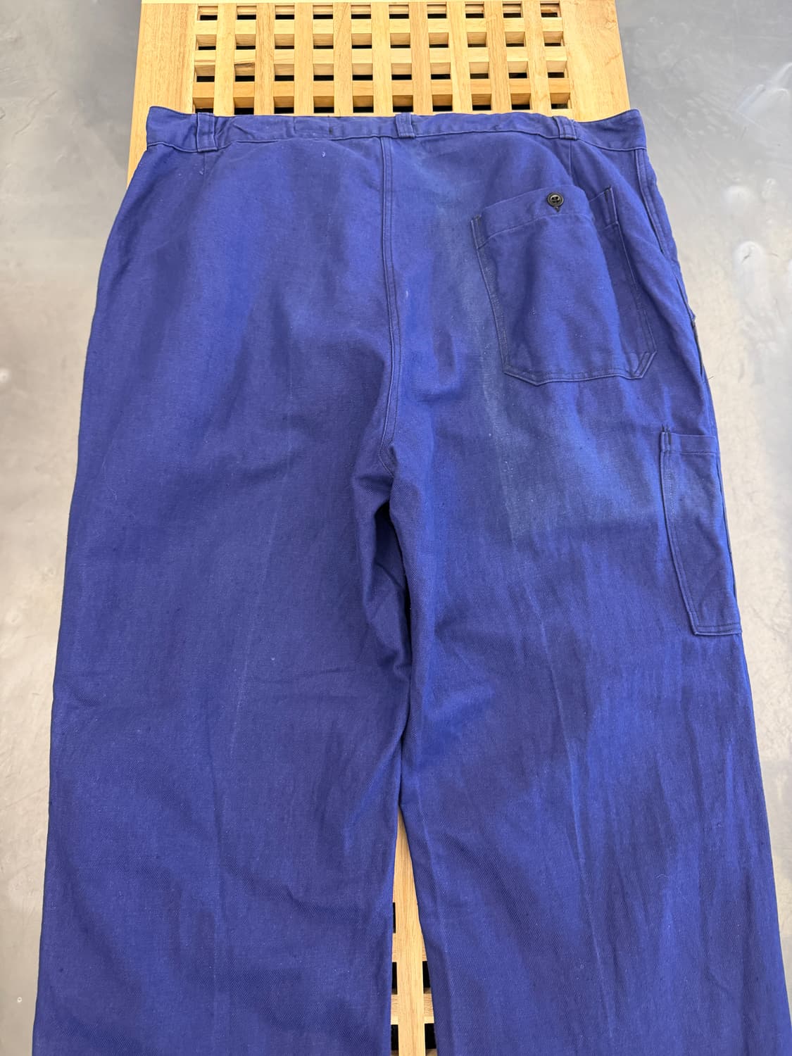 WASHED PURPLE NAVY OLD VINTAGE 프렌치워크팬츠 상품이미지8