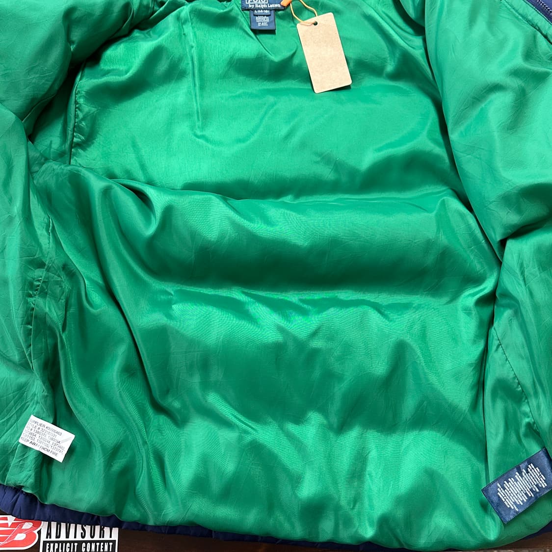 폴로 랄프로렌 푸퍼 다운 자켓 L(14-16) 상품이미지7