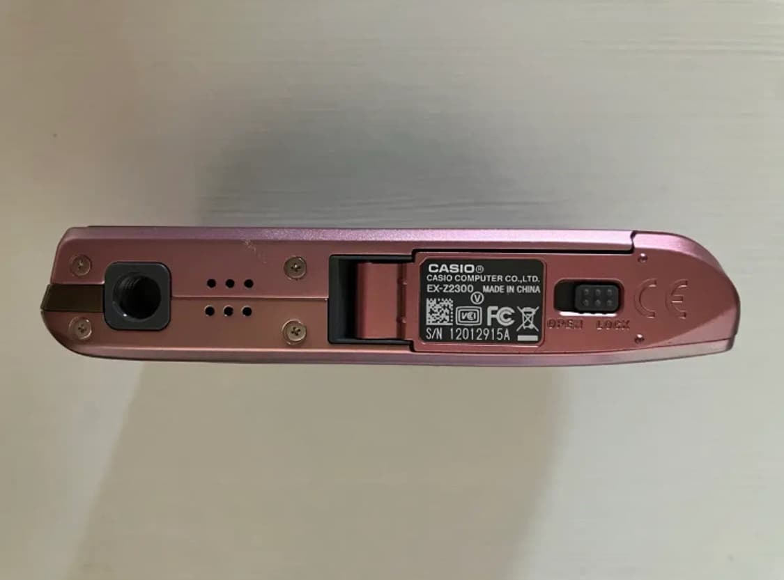 카시오 엑슬림 z2300 핑크 상품이미지3