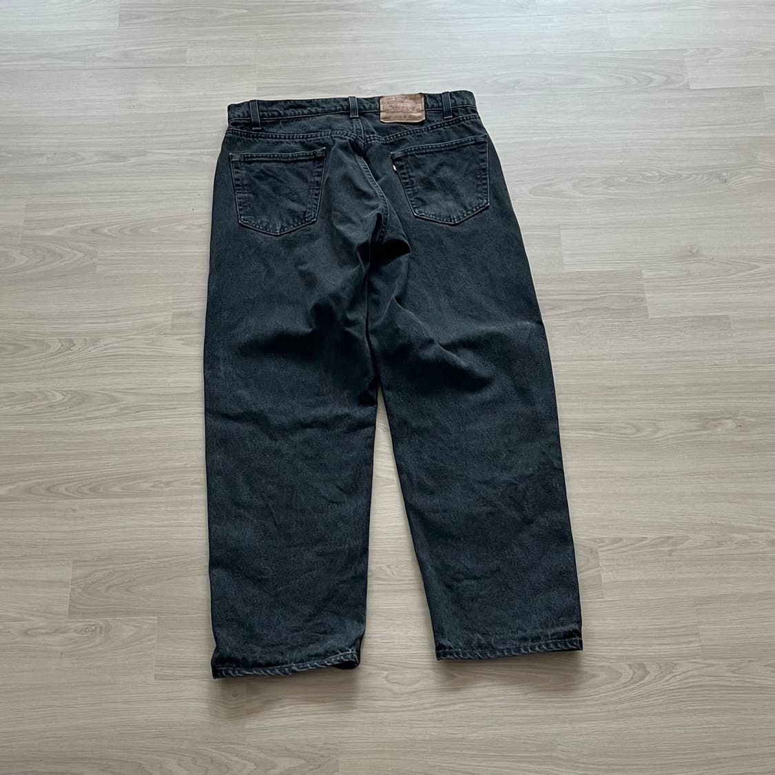 [36X30] 90s 빈티지 리바이스 565 블랙 상품이미지5