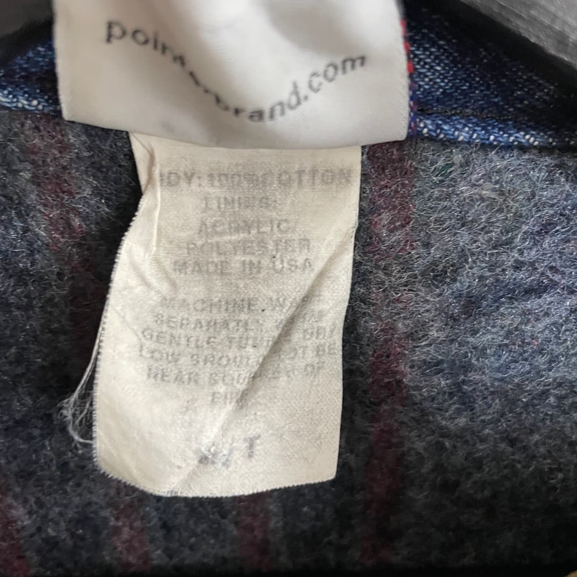 POINTER 포인터 워크 데님 초어 자켓 - 상품이미지6