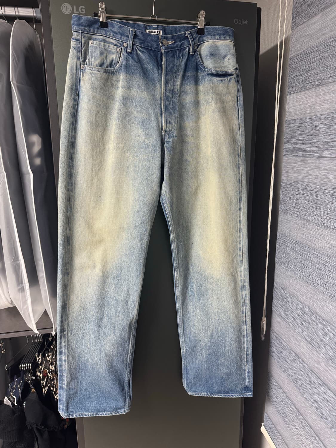 [4] 오라리 셀비지 데님 팬츠 상품이미지1