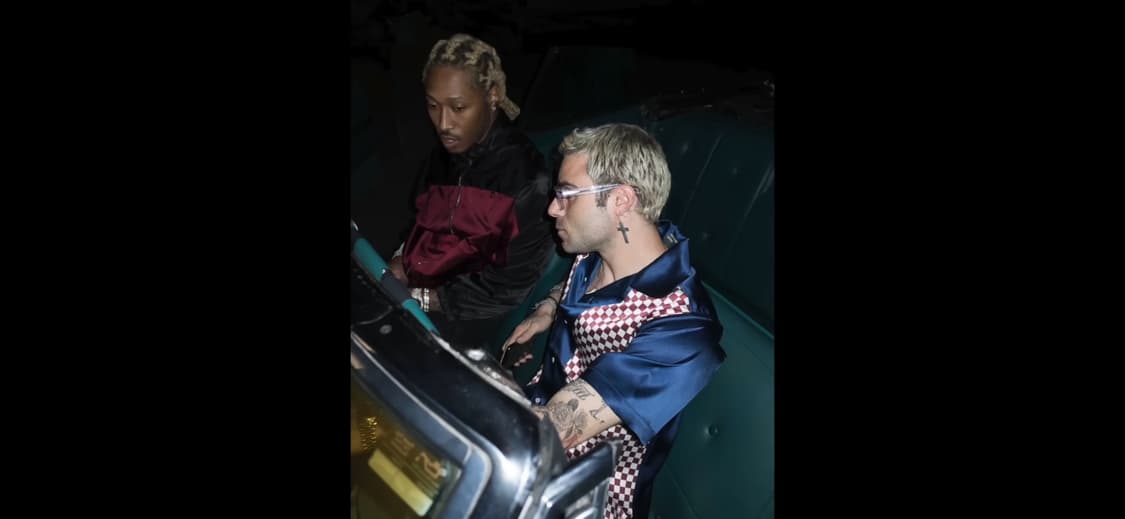 erd 실크 버건디 퓨처 트랙자켓  상품이미지4