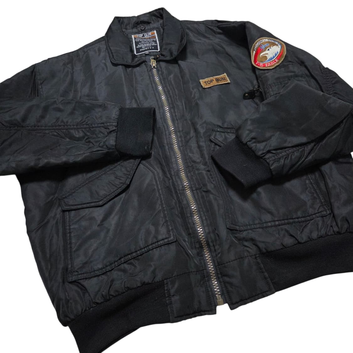 U.S.A 빈티지 탑건 CWU-45/P 스타일 플라이트 항공 점퍼 상품이미지2