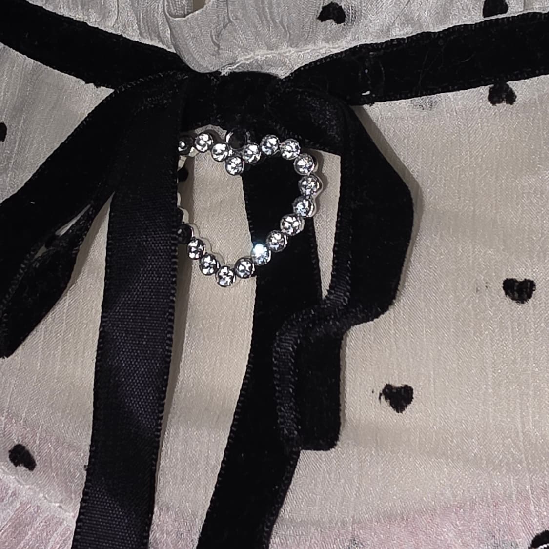 교판//리즈리사 고전일본빈티지 양산형지뢰계 핑크 하트 원피스 상품이미지2