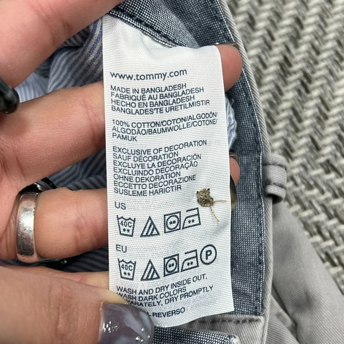 타미힐피거 커스텀핏 치노팬츠 v0906 상품이미지7