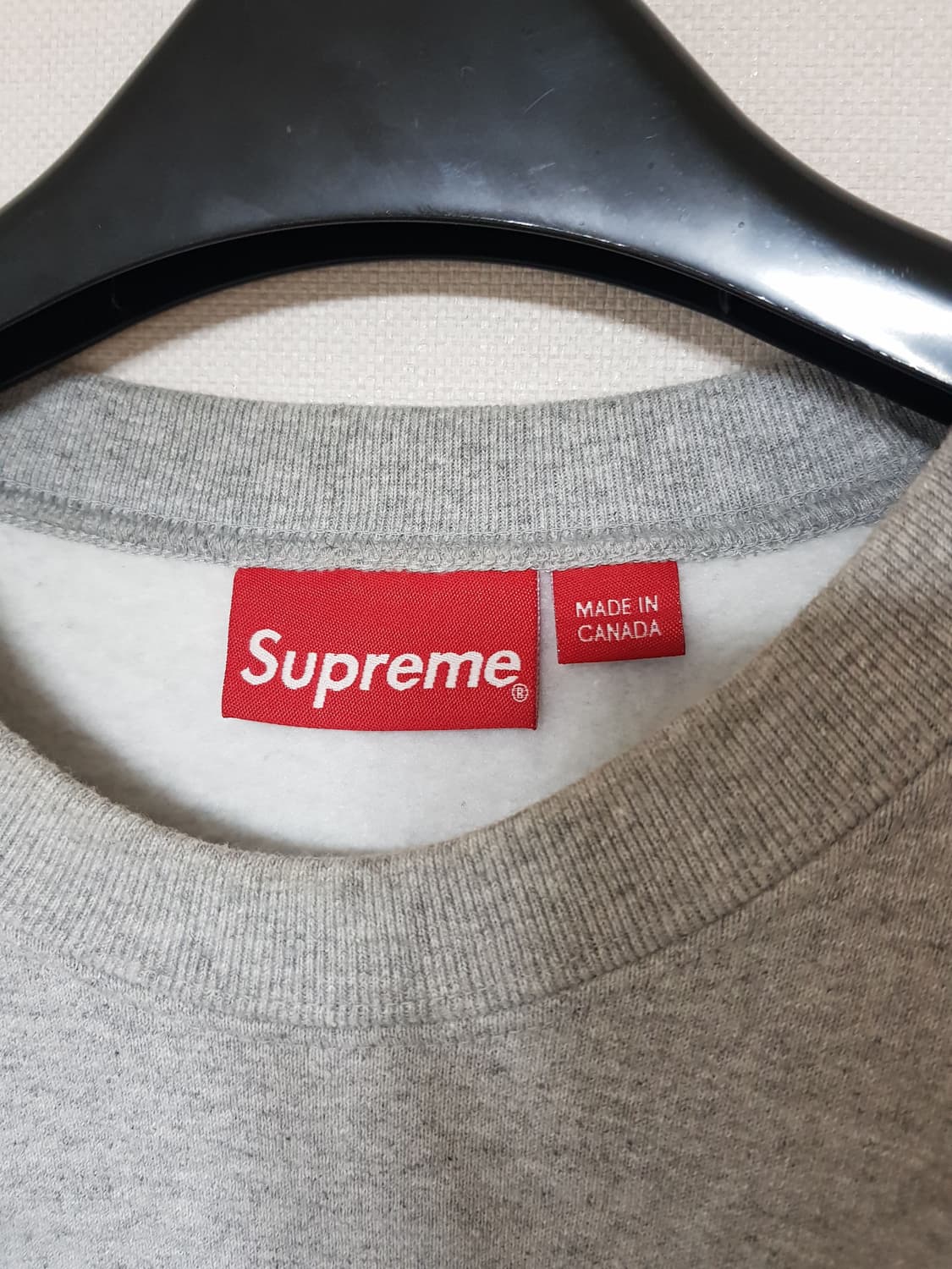 슈프림 블레스 맨투맨 티셔츠 그레이 23FW 상품이미지6