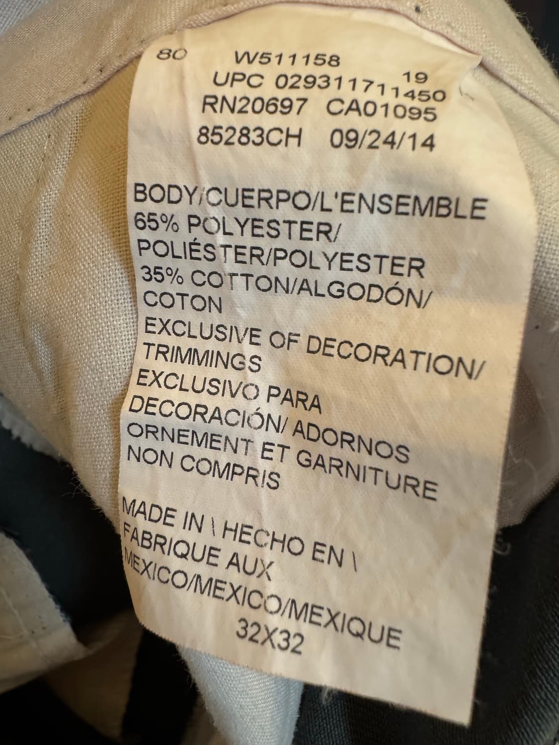 [32]디키즈 더블니 루즈핏 팬츠 그레이 상품이미지4