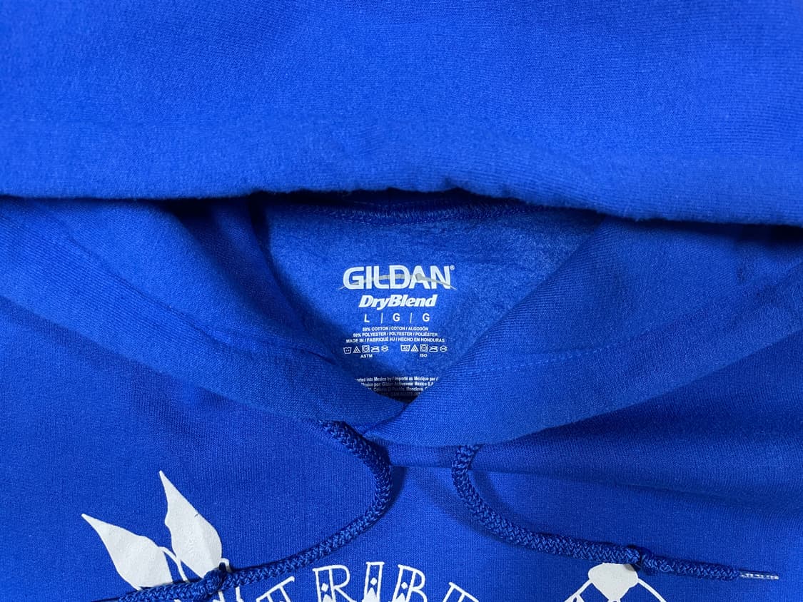 105) Vtg 길단 인디언 블루 후드티(민트급) 상품이미지4