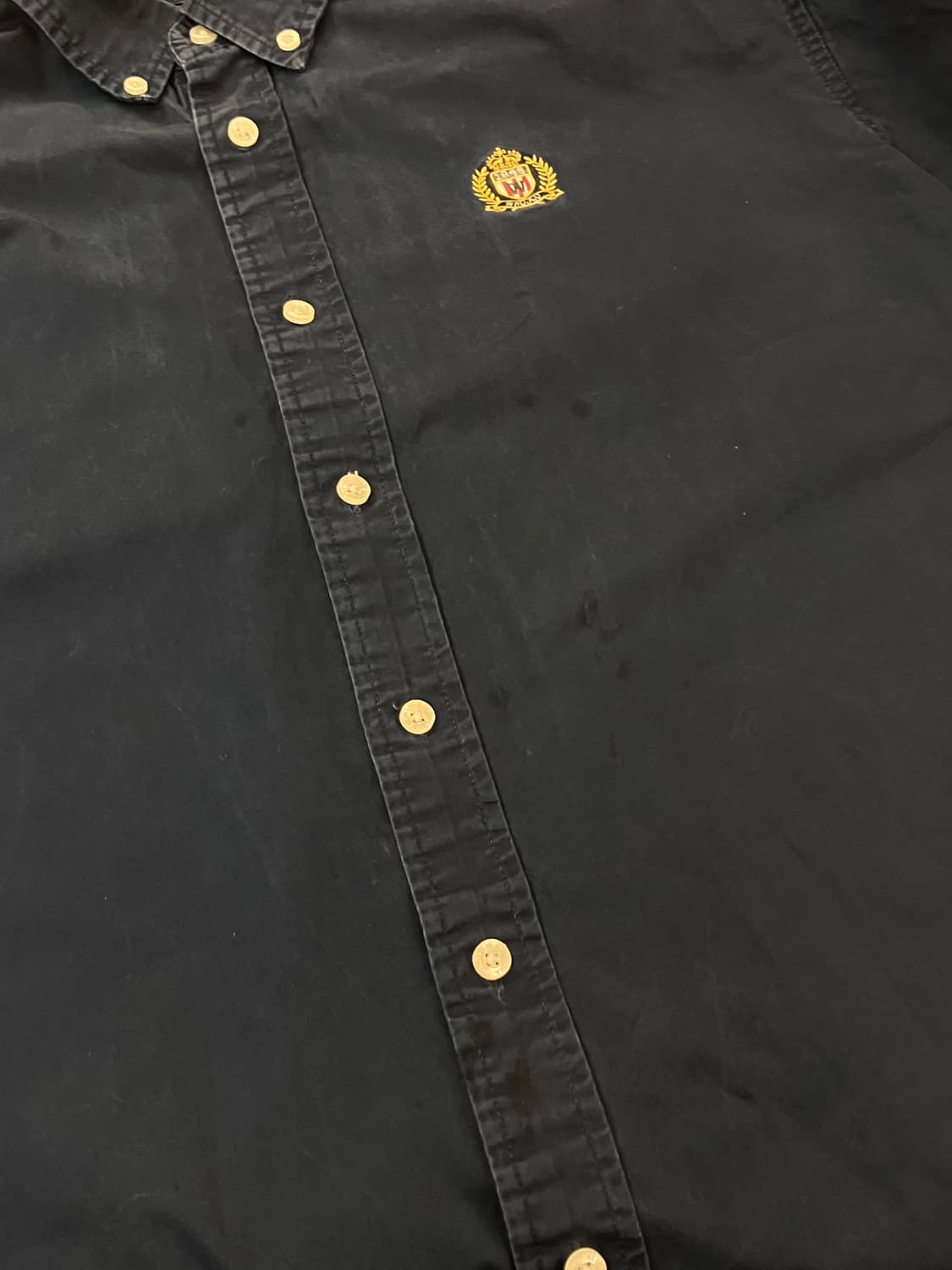 후아유 베이직 셔츠 네이비 M #csz3618 상품이미지6