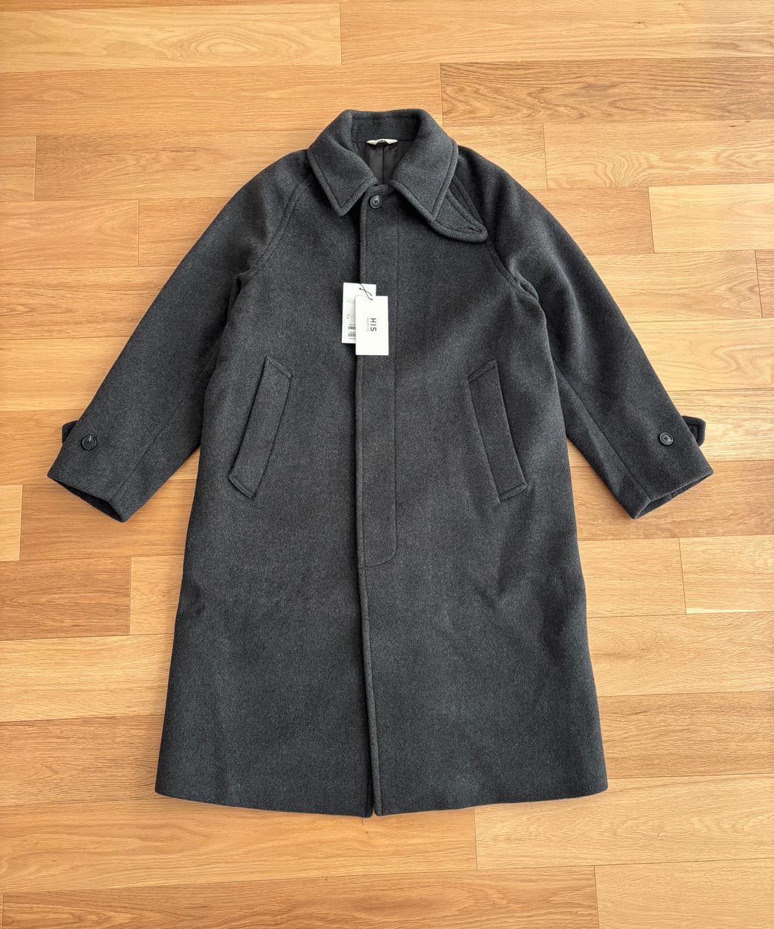 HIS HAZZYS 히스 헤지스 발마칸 코트 S 상품이미지2