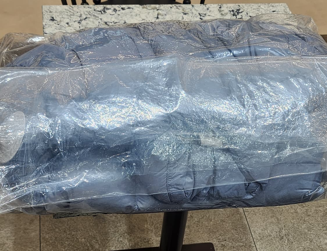 Cypress Cropped Puffer- Wd Light blue 상품이미지3