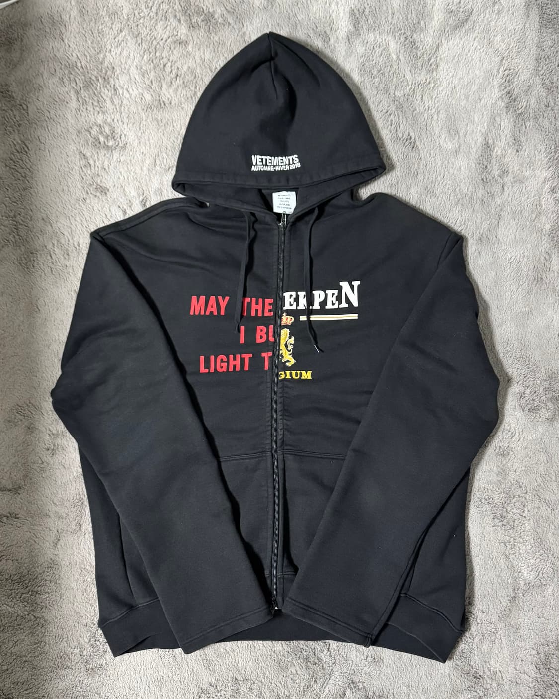 베트멍 엔트워프 후드집업 XS 사이즈 상품이미지1