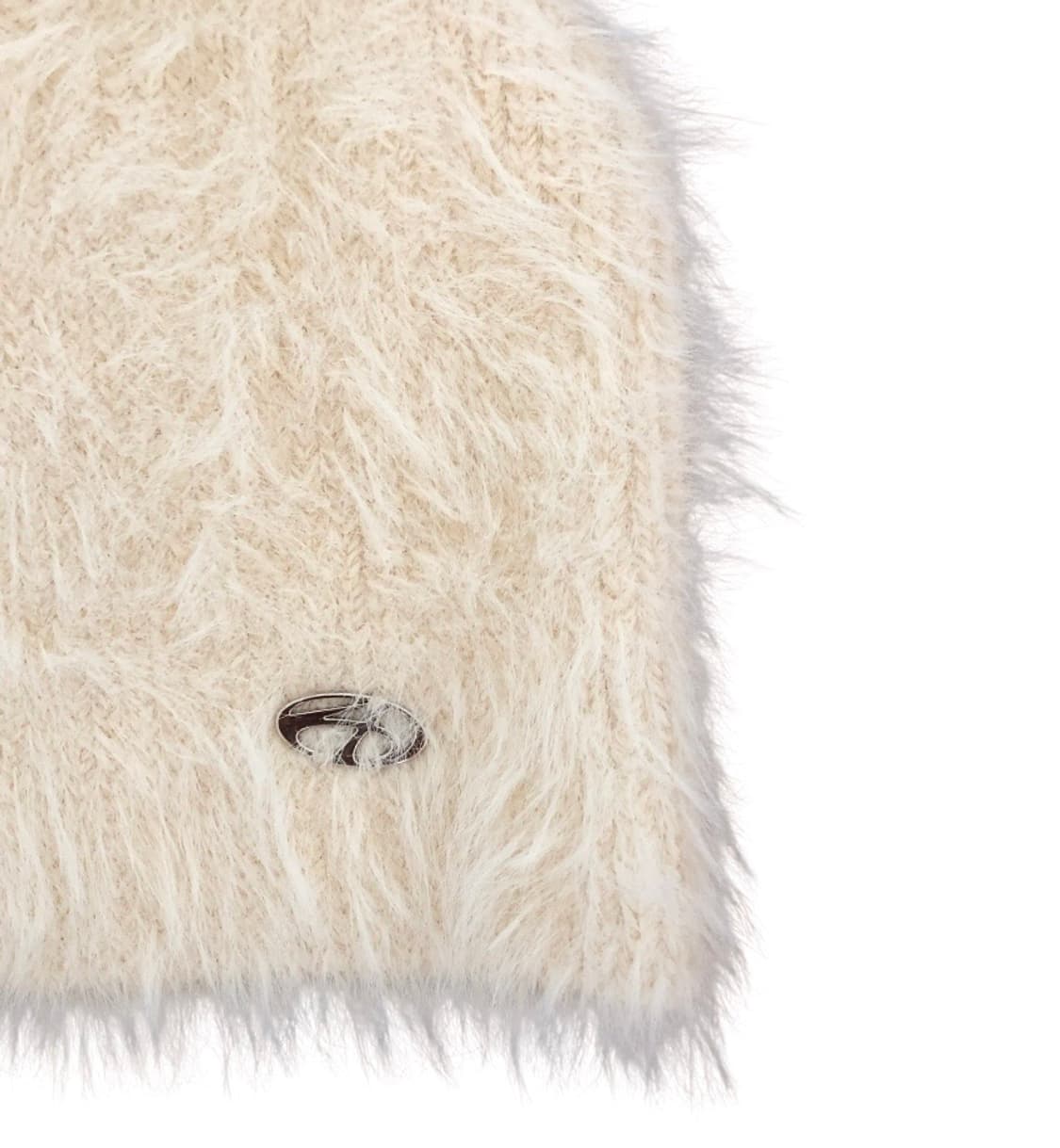amesworldwide fuzzy beanie ivory 상품이미지2