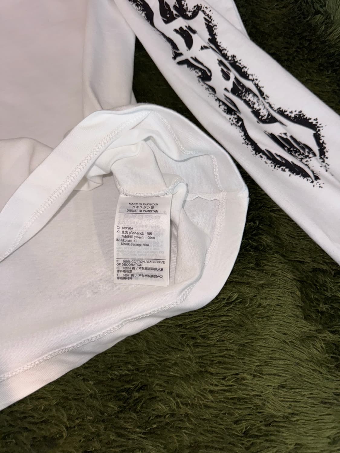 [XL,XXL] 조던 드라이핏 스포츠 그래픽 롱슬리브 화이트 상품이미지5