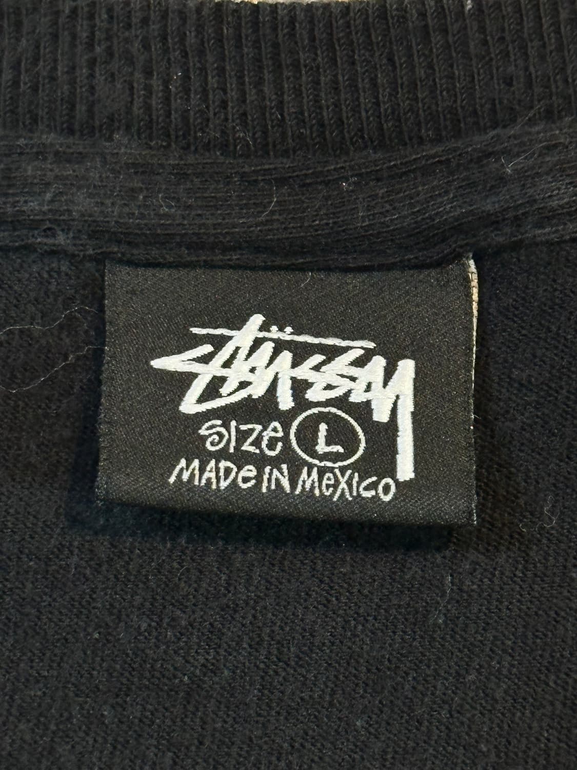 스투시 STUSSY 데저트 블룸 반팔 티셔츠 블랙 상품이미지5