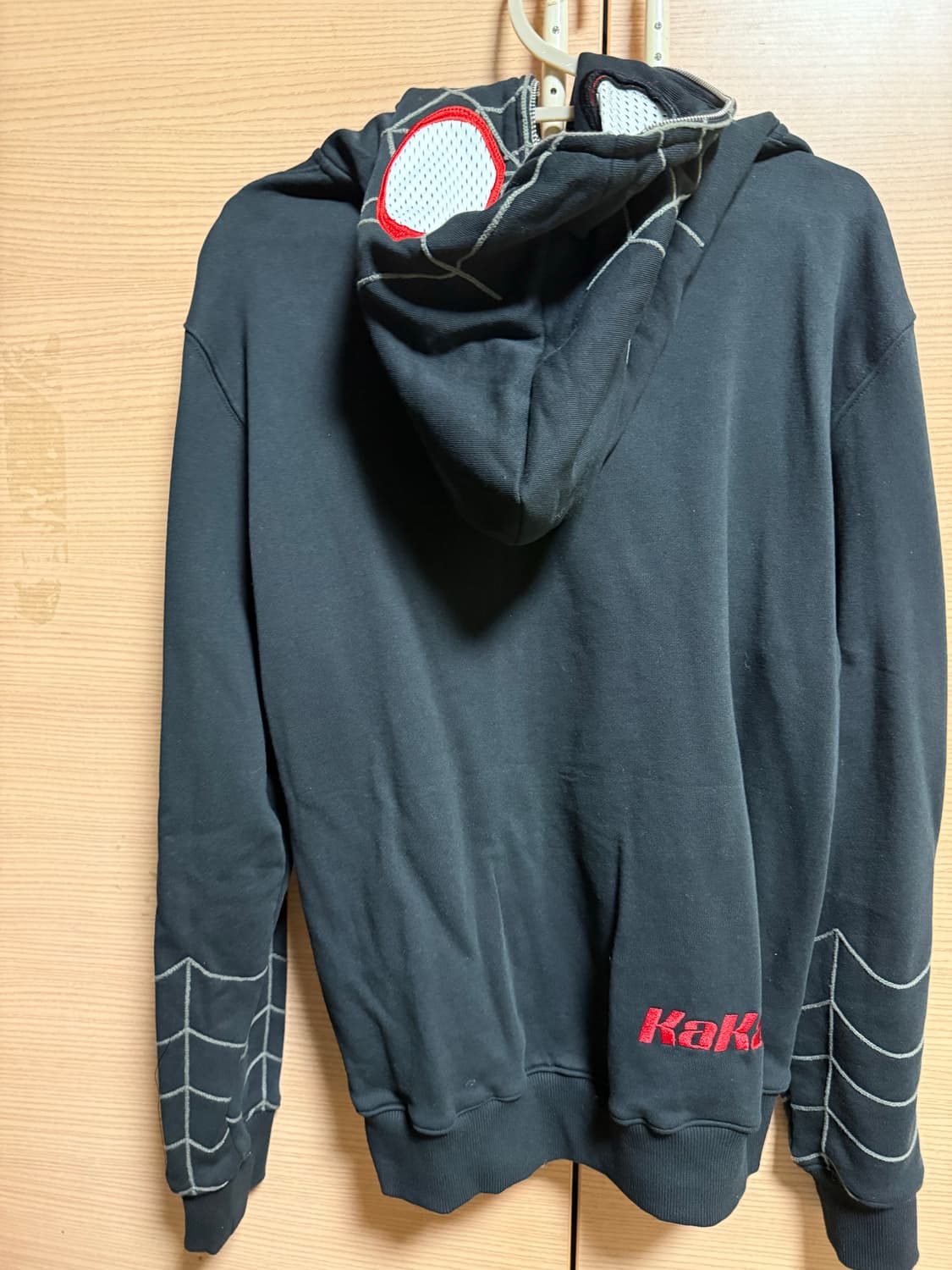 Kakazzy Full Zip Hoodie Black (스파이더맨) 상품이미지2