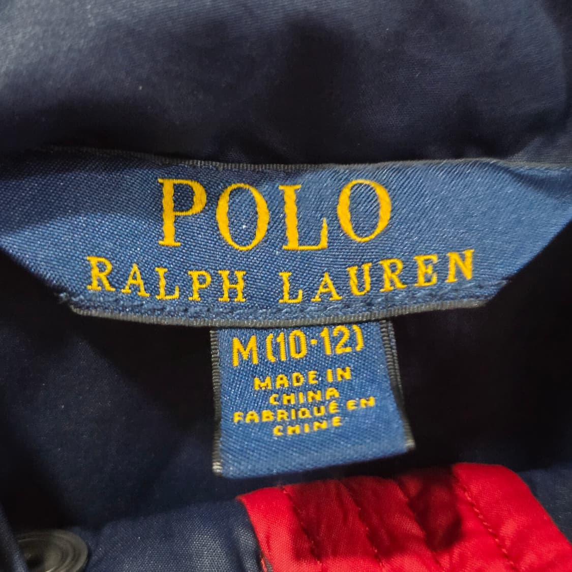 폴로랄프로렌 키즈 폴로베어 덕다운 패딩 M/10/12 상품이미지3