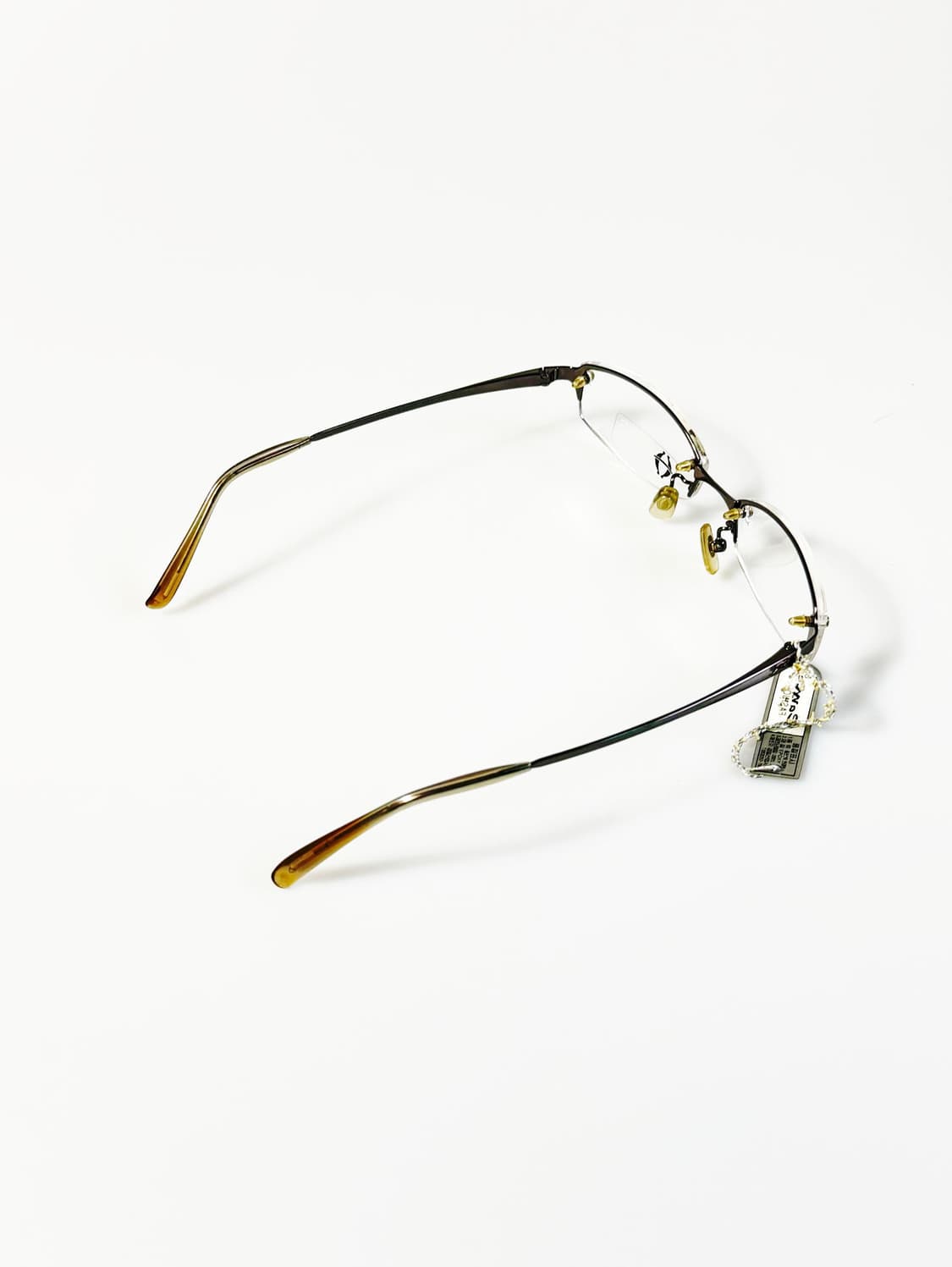 HAVIS 세미 림리스 스퀘어 메탈 프레임 빈티지 안경 상품이미지4