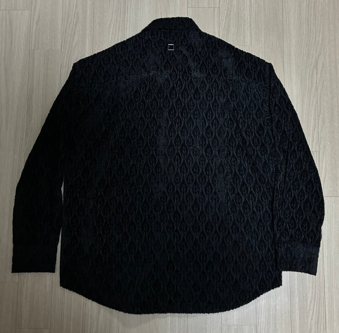 (새상품급) 우영미 피콕 셔츠 블랙 48 상품이미지4