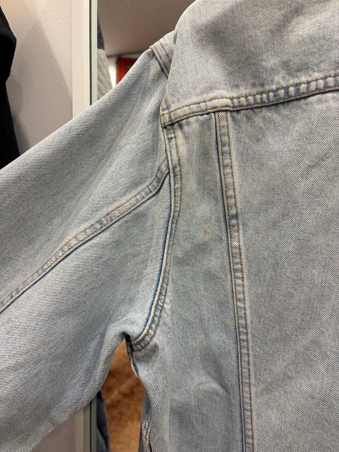 90s Levis 리바이스 70503 데님 트러커 자켓 상품이미지5