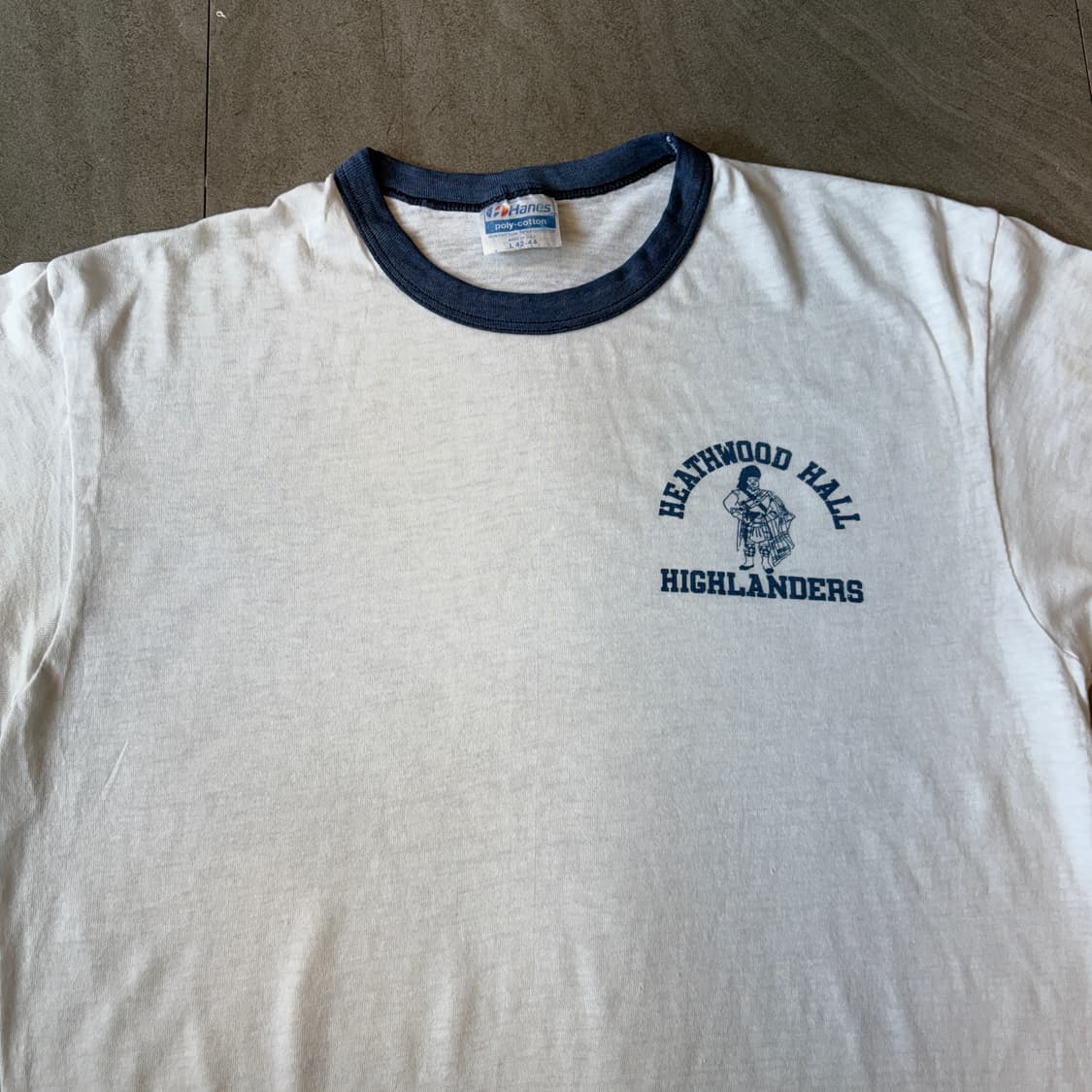 90s 90년대 미국 생산 빈티지 링거 반팔 티셔츠 링거티 상품이미지2