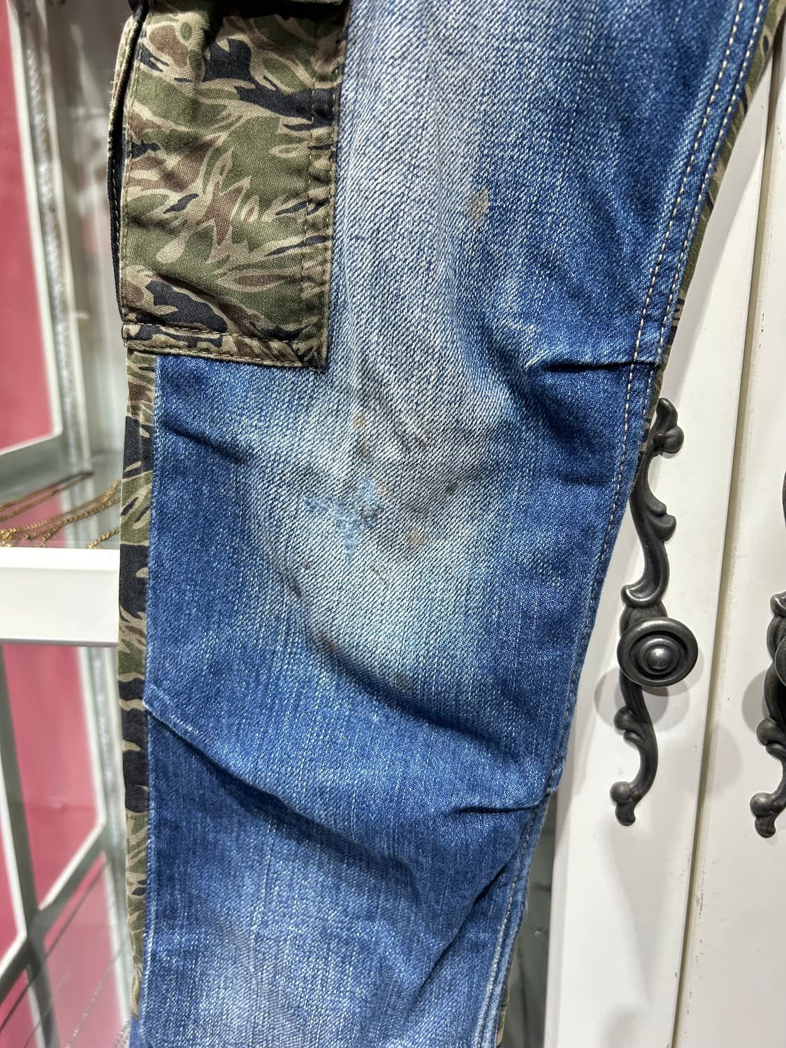 hysteric glamour 히스테릭 글래머 카고 디테일 스키니진 상품이미지4
